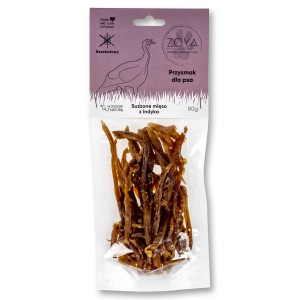 ZOYA Turkey meat - leckerli für hunde - 80g