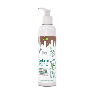 VETEXPERT Detox Care Deep Dark Shampoo - shampoo für hunde und katzen - 250 ml