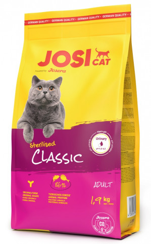 JOSERA JosiCat Sterilised Classic - Trockenfutter für Katzen - 1,9 kg 