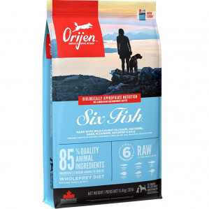 ORIJEN Six Fish - trockenfutter für Hunde - 11,4kg