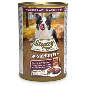 STUZZY Monoprotein Wild Boar - nassfutter für Hunde - 400 g