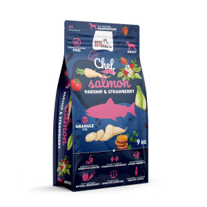 SYTA MICHA Chef Salmon, parsnip and strawberry - trockenfutter für Hunde - 9kg