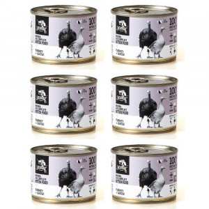 3COTY 47. Turkey and goose for kittens - nassfutter für Katzen - 6x180g