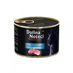 Dolina Noteci Premium reich an Lammfleisch - Nassfutter für Katzen - 185g