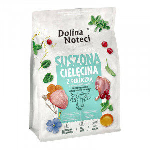 DOLINA NOTECI Premium Small breeds Veal with guinea fowl - trockenfutter für Hunde - 3kg