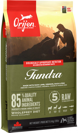 Orijen Tundra 11,4 kg Adult Huhn, Fisch, Truthahn