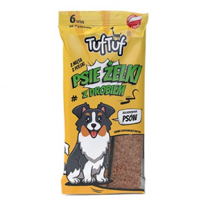 TUF TUF Dog gummies - poultry stripes - leckerli für hunde - 6
