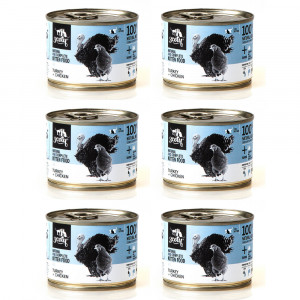 3COTY 41. Turkey and chicken for kittens - nassfutter für Katzen - 6x180g