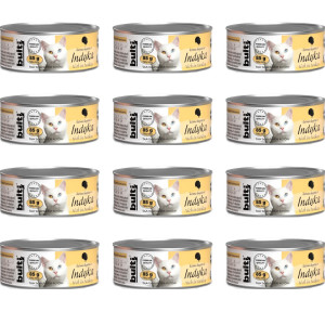 BULTI Rich in turkey - nassfutter für Katzen - 12x85g
