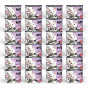 BULTI Rich in lamb - nassfutter für Katzen - 24x200g