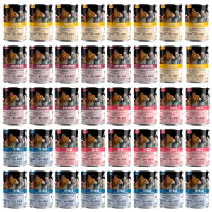 PET REPUBLIC Sterile Mix - Nassfutter für Katzen - 40x400 g