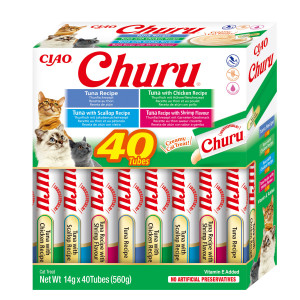 INABA Churu Variety box Tuna - Katze behandeln - 40 x 14g