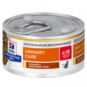 HILL'S PD Feline c/d Urinary Stress Stews - Katzen Nassfutter - 82 g 