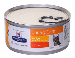 HILL'S PRESCRIPTION DIET Feline c/d Multicare Katzennassfutter Huhn 156 g