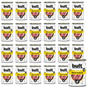 BULT Rich in duck - Nassfutter für Hunde - 24x800 g