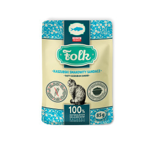 FOLK Tasty Kashubian zander - nassfutter für Katzen - 85g