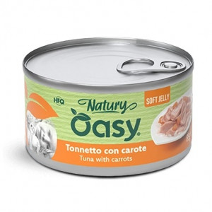 OASY Natury Soft Jelly Tuna with carrots - nassfutter für Katzen - 150g