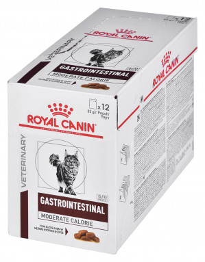 ROYAL CANIN Gastrointestinal Moderate Calorie - nassfutter für Katzen - 12 x 85g