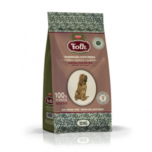 FOLK Medium and large breeds Traditional polish meat feast with rabbit, lamb and quail - trockenfutter für Hunde - 12kg