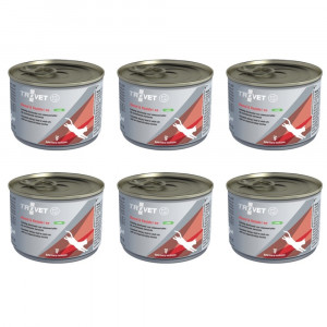 TROVET Renal & Oxalate RID Lamm – Nassfutter für Katzen – 6×200 g