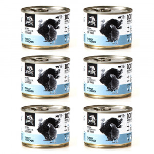 3COTY 21. Turkey and chicken - nassfutter für Katzen - 6x180g