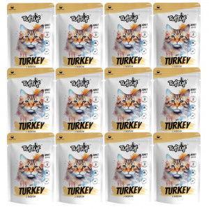 TUF TUF with turkey - nassfutter für Katzen - 12x300g