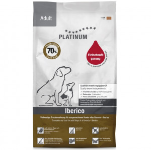 PLATINUM Adult Iberico - Halbfeuchtes Hundefutter – 5kg