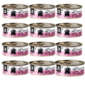 3COTY Turkey - nassfutter für Katzen - 12x80g