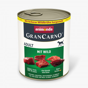 ANIMONDA GranCarno Adult Game - nassfutter für Hunde - 400g