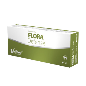 VETFOOD Flora Defense - nahrungsergänzungsmittel für hunde - 60stück