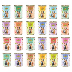 GRANATAPET DeliCATessen MIX-GESCHMÄCKER - Nassfutter für Katzen - 24x400g