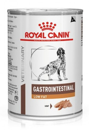 ROYAL CANIN Veterinary Diet Canine Gastrointestinal Low Fat - Nassfutter für Hunde - 410 g