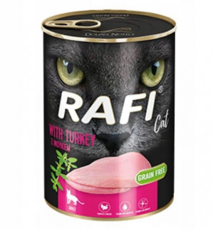 Dolina Noteci Rafi mit Truthahn - Katzennassfutter - 400g