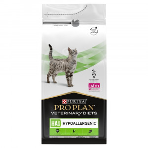 PURINA Pro Plan Veterinary Diets Feline HA St/Ox Hypoallergenic - Trockenfutter für Katzen - 1,3 kg 