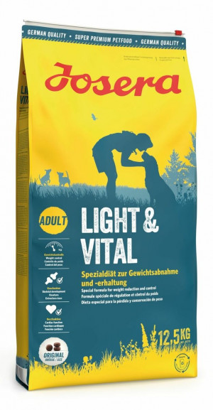 JOSERA Light & Vital - Trockenfutter für Hunde - 12,5 kg