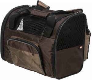 TRIXIE SHIVA TX-28871 Tragevorrichtung für Tiere Handtasche zum Tragen von Haustieren Beige, Braun