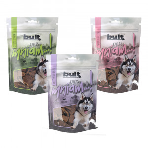 BULT Chips MIX mit 3 Geschmacksrichtungen – Leckerli für Hunde – 3x100g