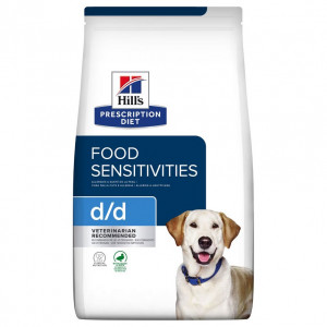 HILL'S PD D/D Food Sensitivities, Ente und Reis - Trockenfutter für Hunde - 4kg
