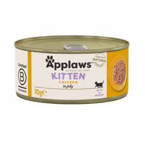 APPLAWS Kitten Chicken in jelly - nassfutter für Katzen - 70g