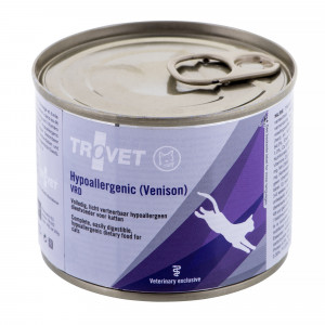 TROVET Hypoallergenic VRD with venison - Nassfutter für Katzen - 200g 
