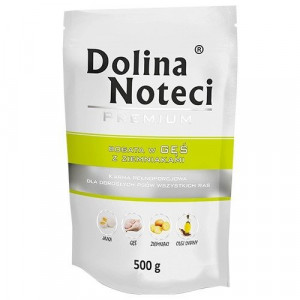DOLINA NOTECI Premium Rich in goose with potatoes - Nassfutter für Hunde - 500 g