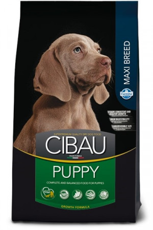 FARMINA Cibau Puppy Maxi – Trockenfutter für Welpen – 12 kg + 2 kg