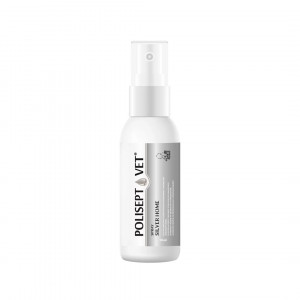 JM SANTE Polisept Vet Spray silver home spray - spray für wunden bei hund und katze – 50ml
