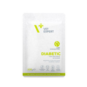 VET EXPERT Veterinary Diet Diabetic Cat - Nassfutter für Katzen - 100g