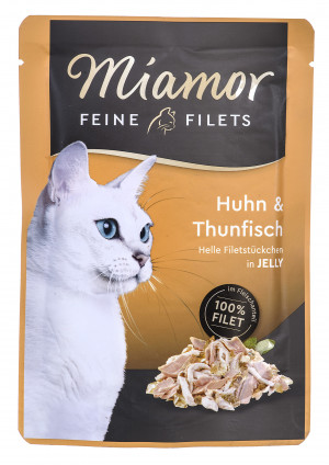 Miamor Katzen feuchtes Futter Huhn mit Thunfisch 100 g