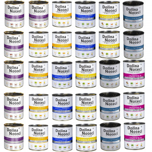 DOLINA NOTECI Premium MIX 6 GESCHMACKSRICHTUNGEN - Nassfutter für Hunde - 30x800g