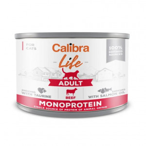 CALIBRA Cat Life Adult Beef - nassfutter für Katzen - 200g