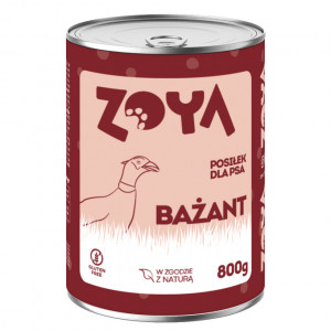 ZOYA Pheasant - Nassfutter für Hunde - 800g