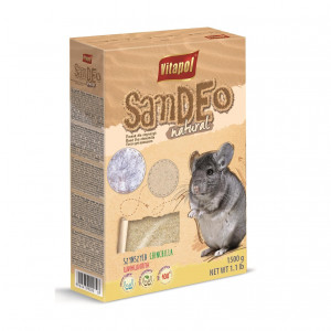 VITAPOL Sandeo natural - sand für chinchillas – 1,5kg