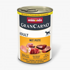 ANIMONDA GranCarno Adult Turkey - nassfutter für Hunde - 400g